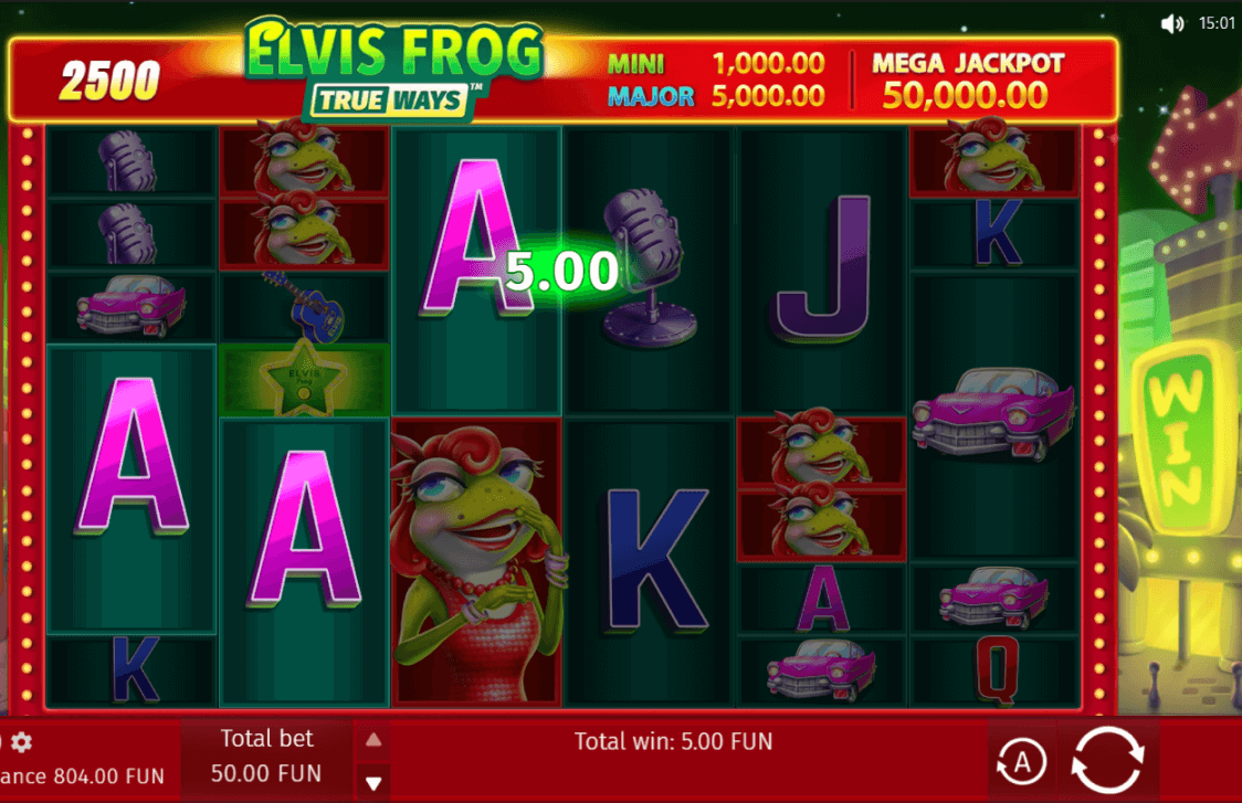 Elvis Frog Trueways screenshot