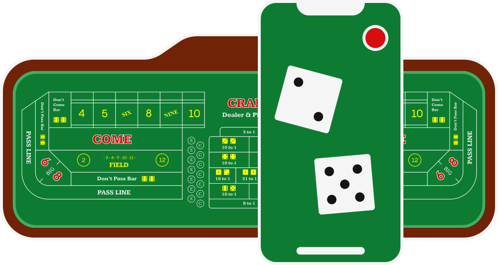 Live dealer craps