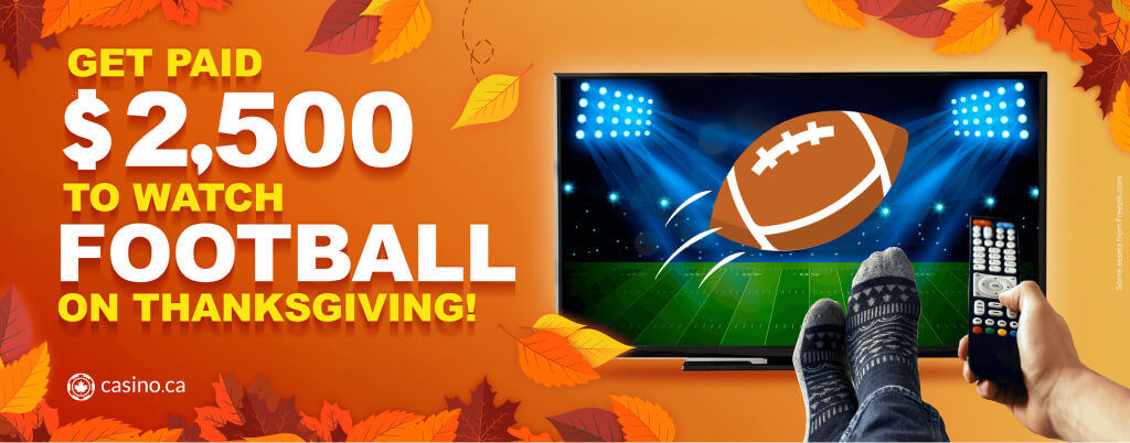 Dream Job: Get Paid $2,500 to Watch Football This Thanksgiving