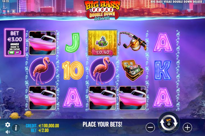 Big Bass Vegas Double Down Deluxe Screenshot